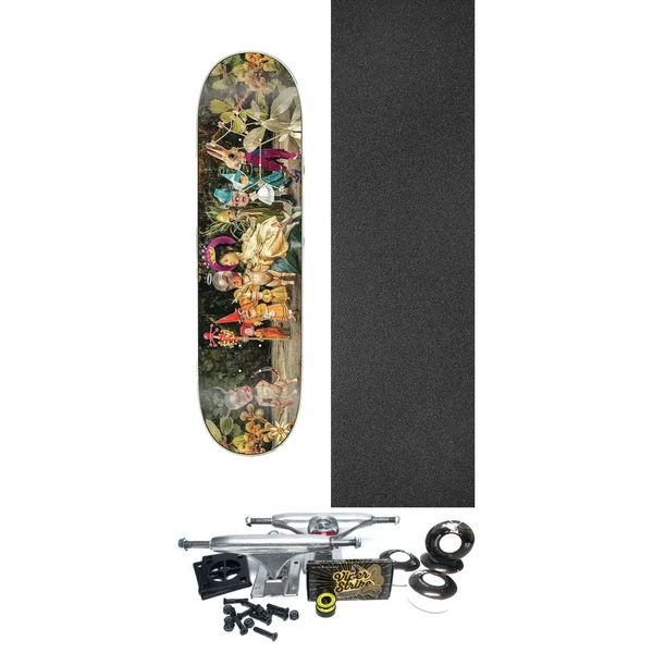StrangeLove Skateboards Finnegans Wake Skateboard Deck - 8.5" x 32.125" - Complete Skateboard Bundle